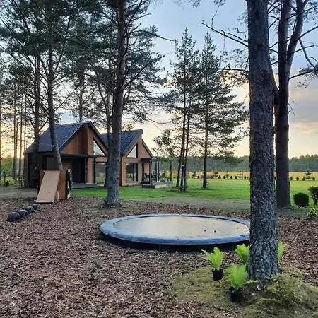 Letniskowe Lesne Nad Jeziorem Wdzydzkim Basen Sauna Balia Holiday home