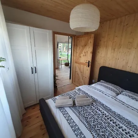 Nyaraló Letniskowe Lesne Na Kaszubach Z Basenem, Sauna, Balia Nad Jeziorem Wdzydzkim Borsk