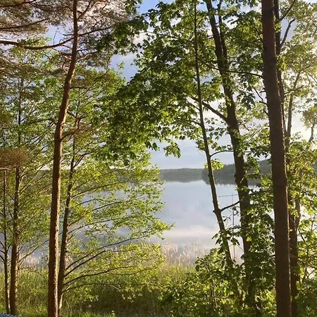 بيت للعطل Letniskowe Lesne Nad Jeziorem Wdzydzkim Basen Sauna Balia *