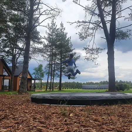 Letniskowe Lesne Nad Jeziorem Wdzydzkim Basen Sauna Balia Holiday home