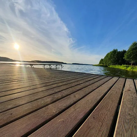 Letniskowe Lesne Na Kaszubach Z Basenem, Sauna, Balia Nad Jeziorem Wdzydzkim *