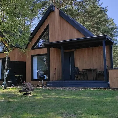 Holiday home Letniskowe Lesne Nad Jeziorem Wdzydzkim Basen Sauna Balia *