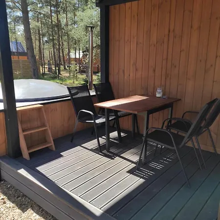 Holiday home Letniskowe Lesne Nad Jeziorem Wdzydzkim Basen Sauna Balia Borsk