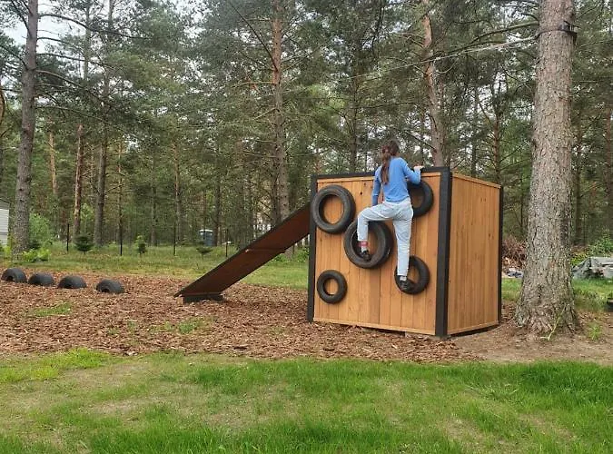 Letniskowe Lesne Nad Jeziorem Wdzydzkim Basen Sauna Balia * Borsk