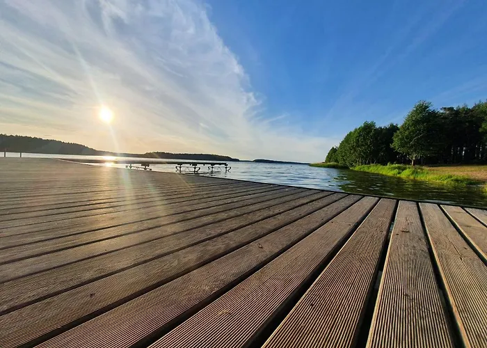 Letniskowe Lesne Nad Jeziorem Wdzydzkim Basen Sauna Balia *