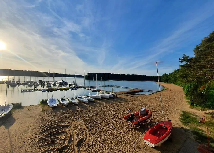 Сasa de vacaciones Letniskowe Lesne Nad Jeziorem Wdzydzkim Basen Sauna Balia Borsk