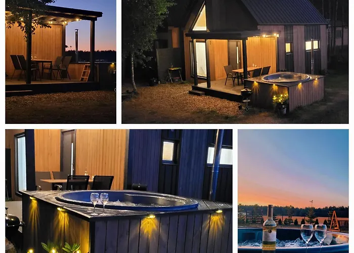 Letniskowe Lesne Nad Jeziorem Wdzydzkim Basen Sauna Balia *