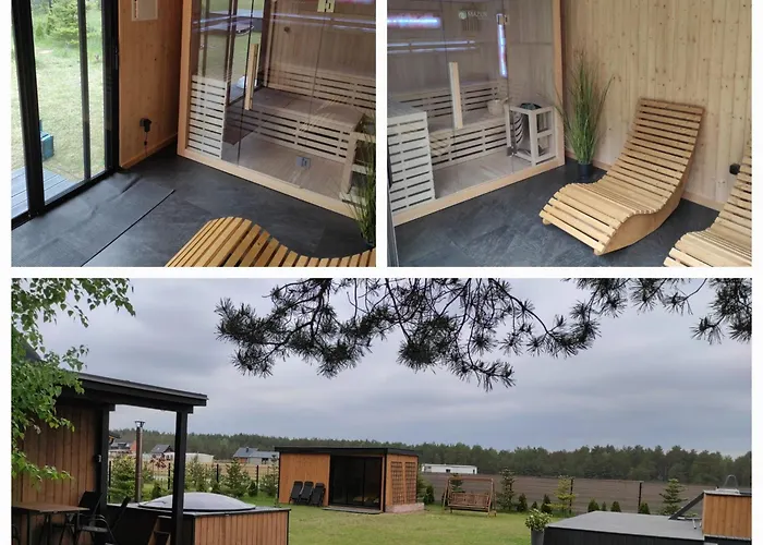 Letniskowe Lesne Nad Jeziorem Wdzydzkim Basen Sauna Balia Borsk